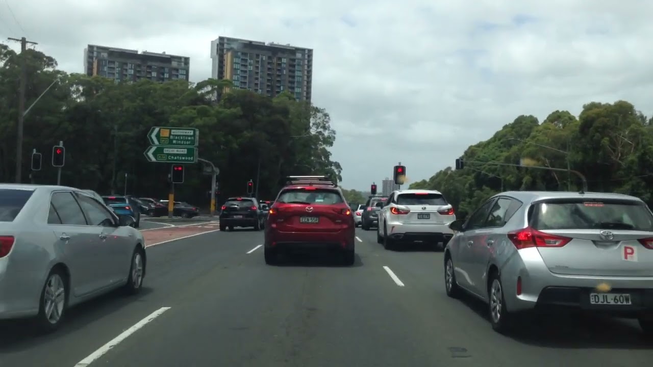 25 12 25  Carlingford and Beecroft Roads to Bower Street, Manly