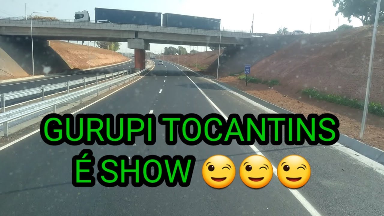 Rodovia BR 153 sentido norte Tocantins Brasil