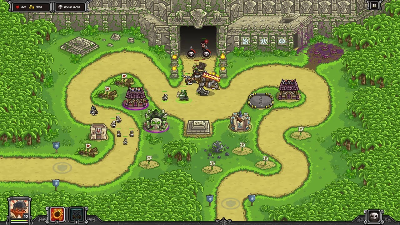 Strategy Guide 3 Stars - Temple of Saqra | Kingdom Rush Frontiers