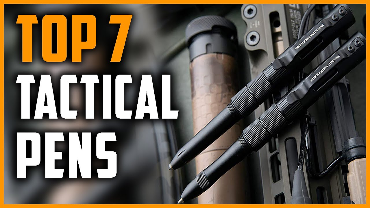 Best Tactical Pens 2023 | Top 7 Self Defense Tactical Pen