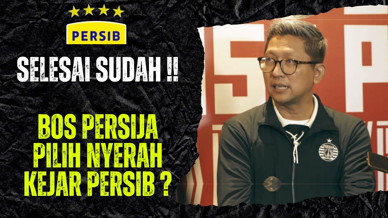 SELESAI !! PERSIJA NYERAH KEJAR PERSIB KARENA TEKANAN DARI DALAM ?
