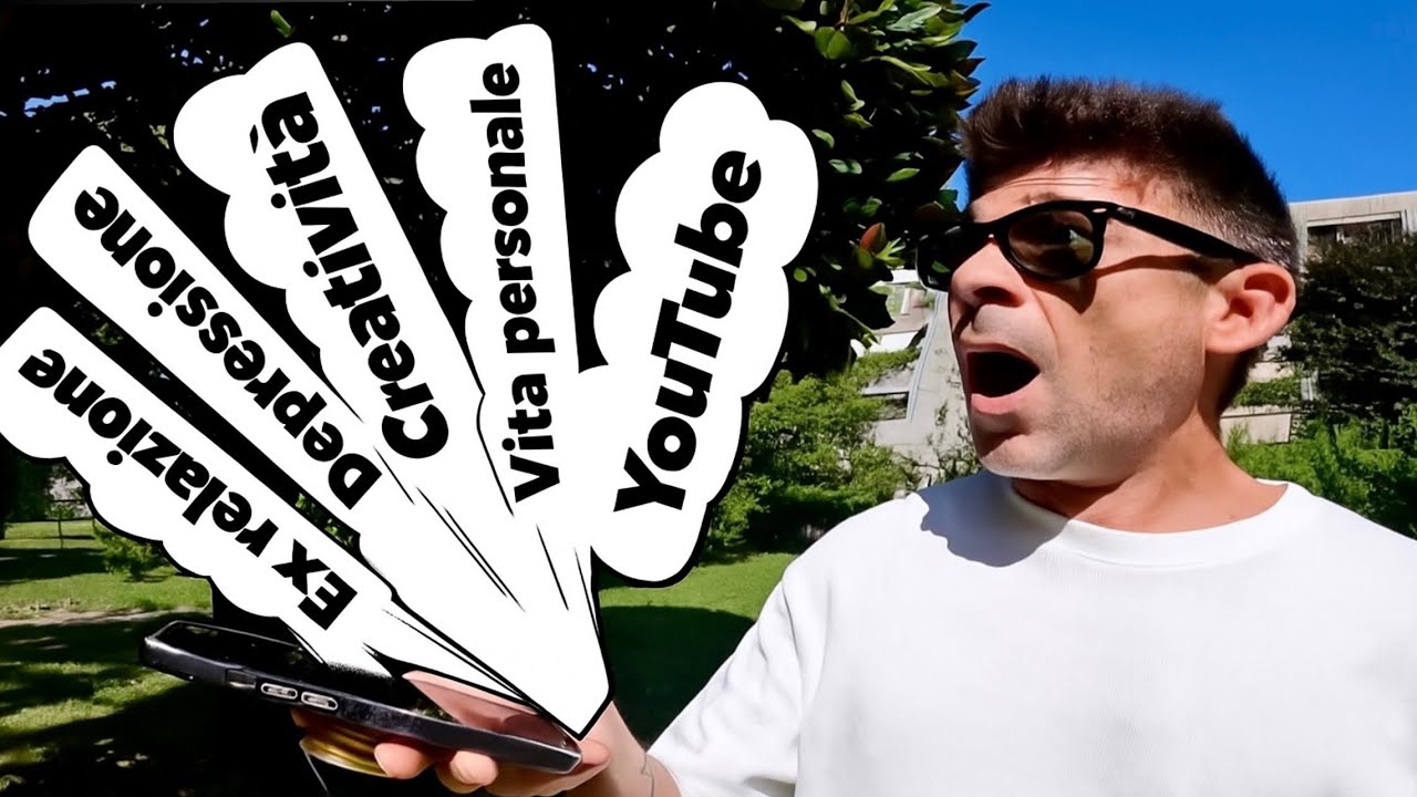 RISPONDO ALLE VOSTRE DOMANDE SCOMODE: relazione, youtube, creatività, depressione, vita personale