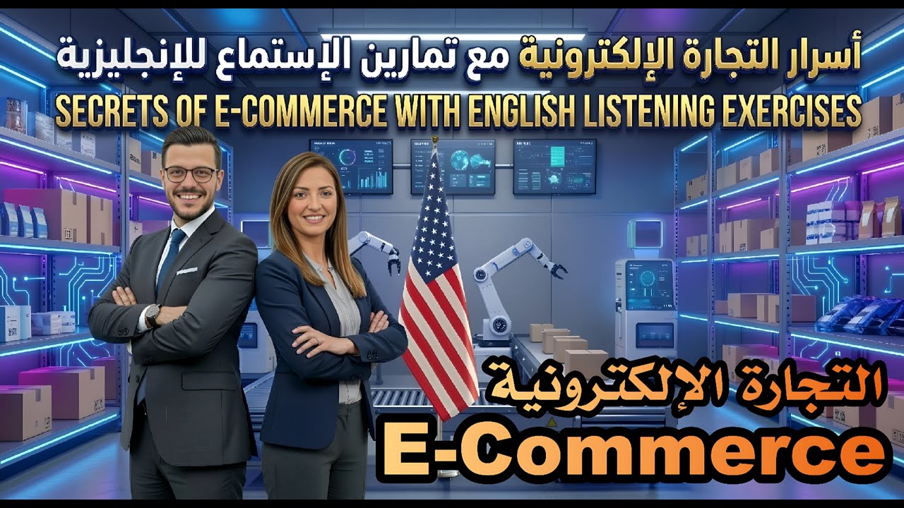 بودكاست انجليزي | الحلقة #5: أسرار التجارة الإلكترونية | English Podcast #5 Secrets of E-Commerce