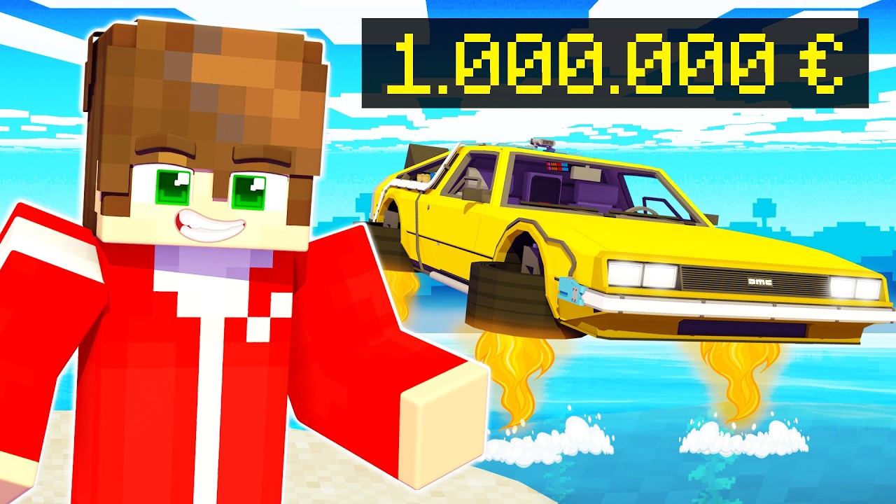 1€ vs 1.000.000€ ΑΥΤΟΚΙΝΗΤΑ στο MINECRAFT;!