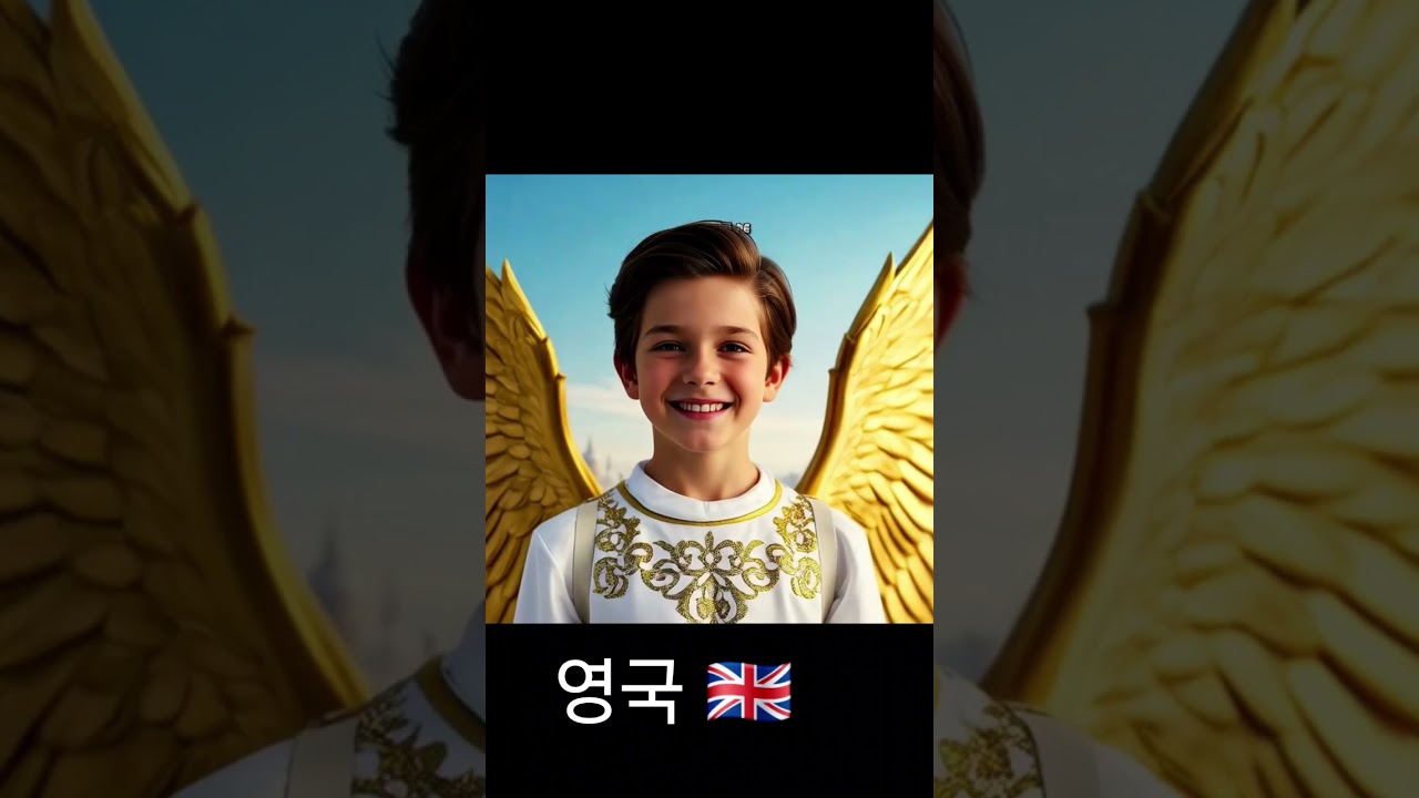 AI으로 만든 국가별 천사 (남자어린이편) 2탄 AI생성 으로 실제 이미지랑 다를수 있습니다.)#ai #챗봇 #실사화 #국가별 #나라별 #실제아님 #가상인물 #남자버전 #천사