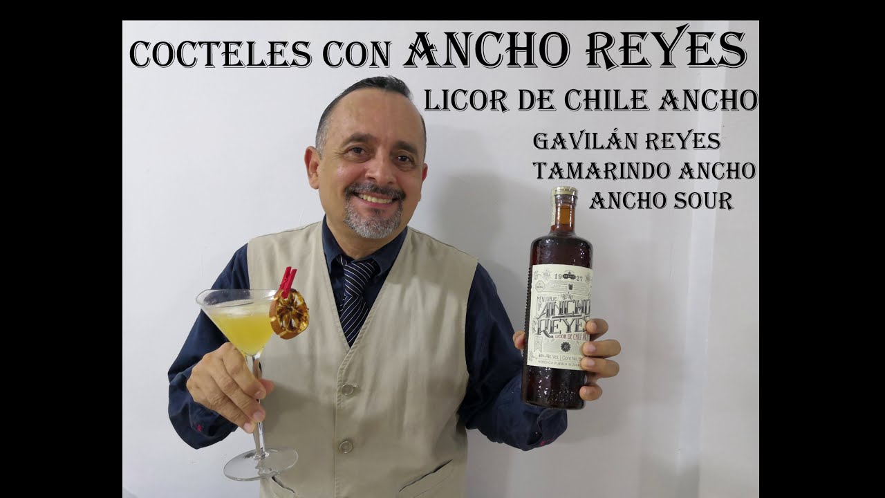 Ancho Reyes,Licor de Chile ancho/ El Alquimista