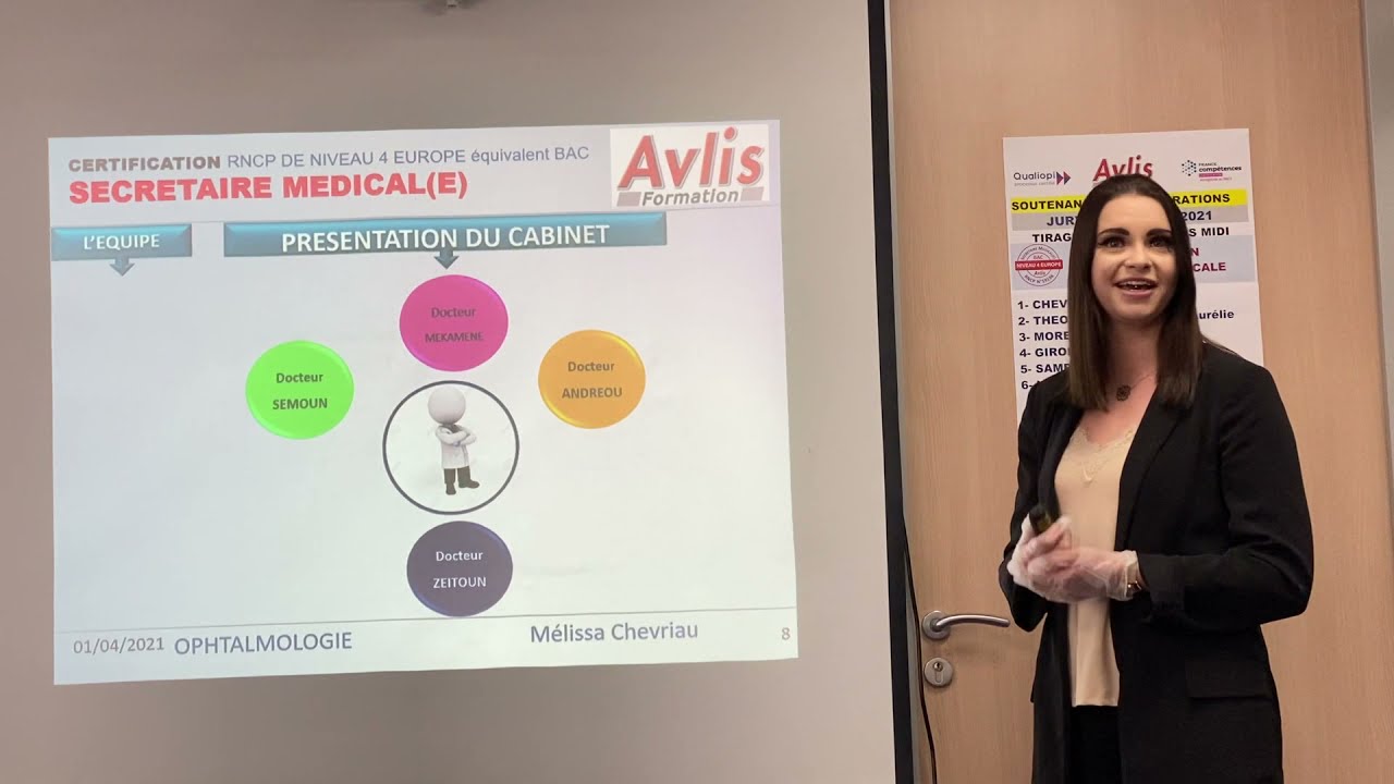 Formation Secrétaire Médicale AVLIS - Ophtalmologie