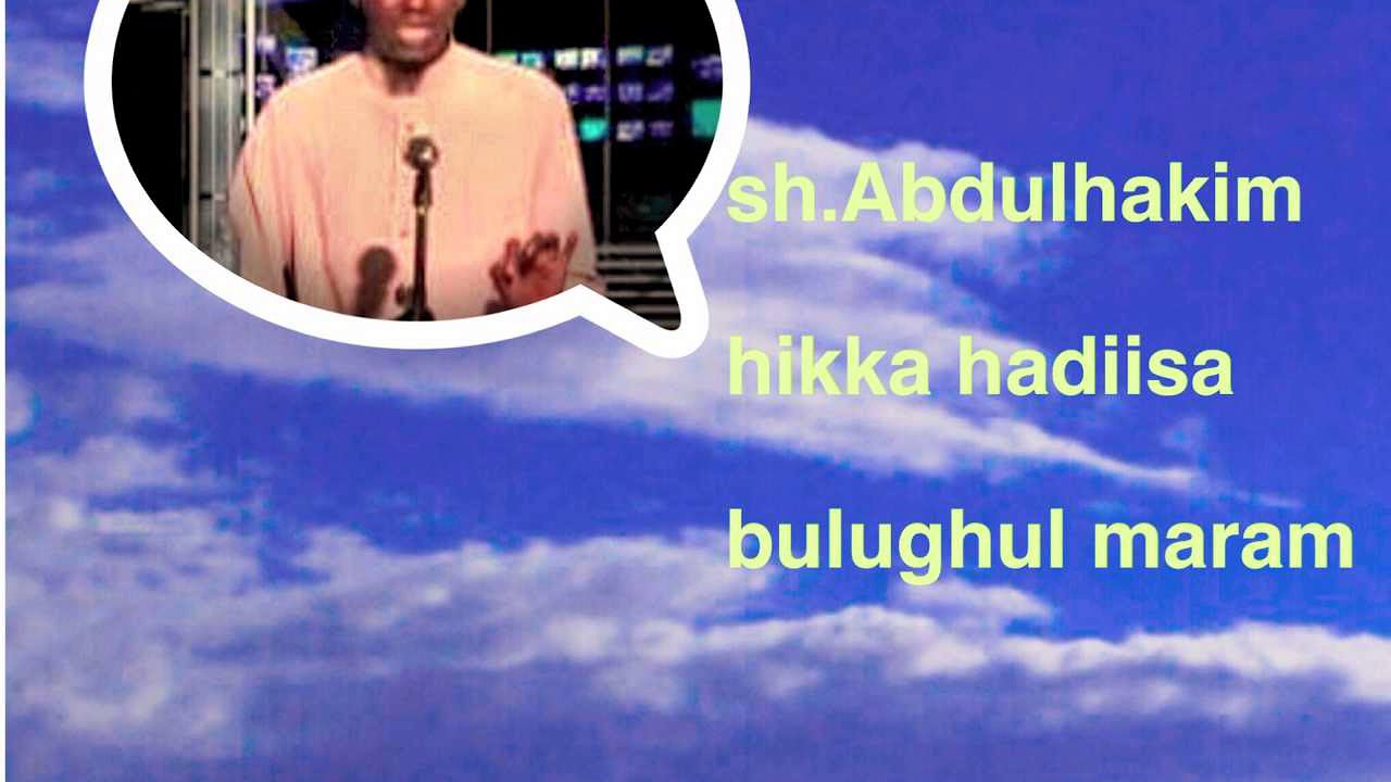 hadiisa bulughul maram 008 B shuruuxu salat - 231 sutratul musalli - 243 Sh Abdulhakim