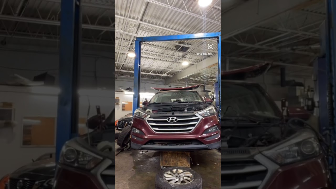 Hyundai Tucson engine replacement