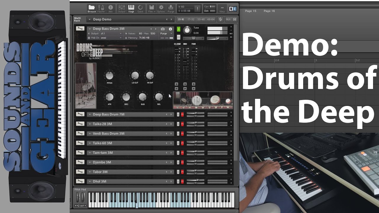 Product Demo: Auddict Drums of the Deep - SoundsAndGear.com