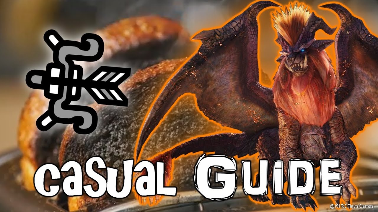 Casual BOW Guide: Arch-Tempered Teostra│Monster Hunter: World (Xbox One)