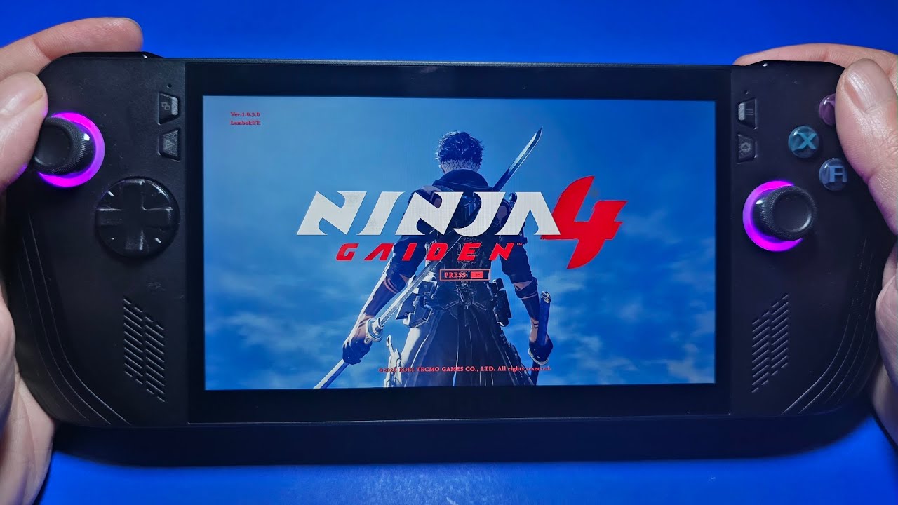 Asus Rog Alley X - Ninja Gaiden 4 Gameplay
