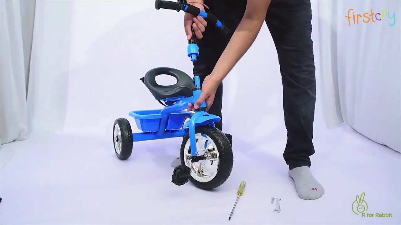 R for Rabbit Tiny Toes The Smart Plug And Play Tricycle