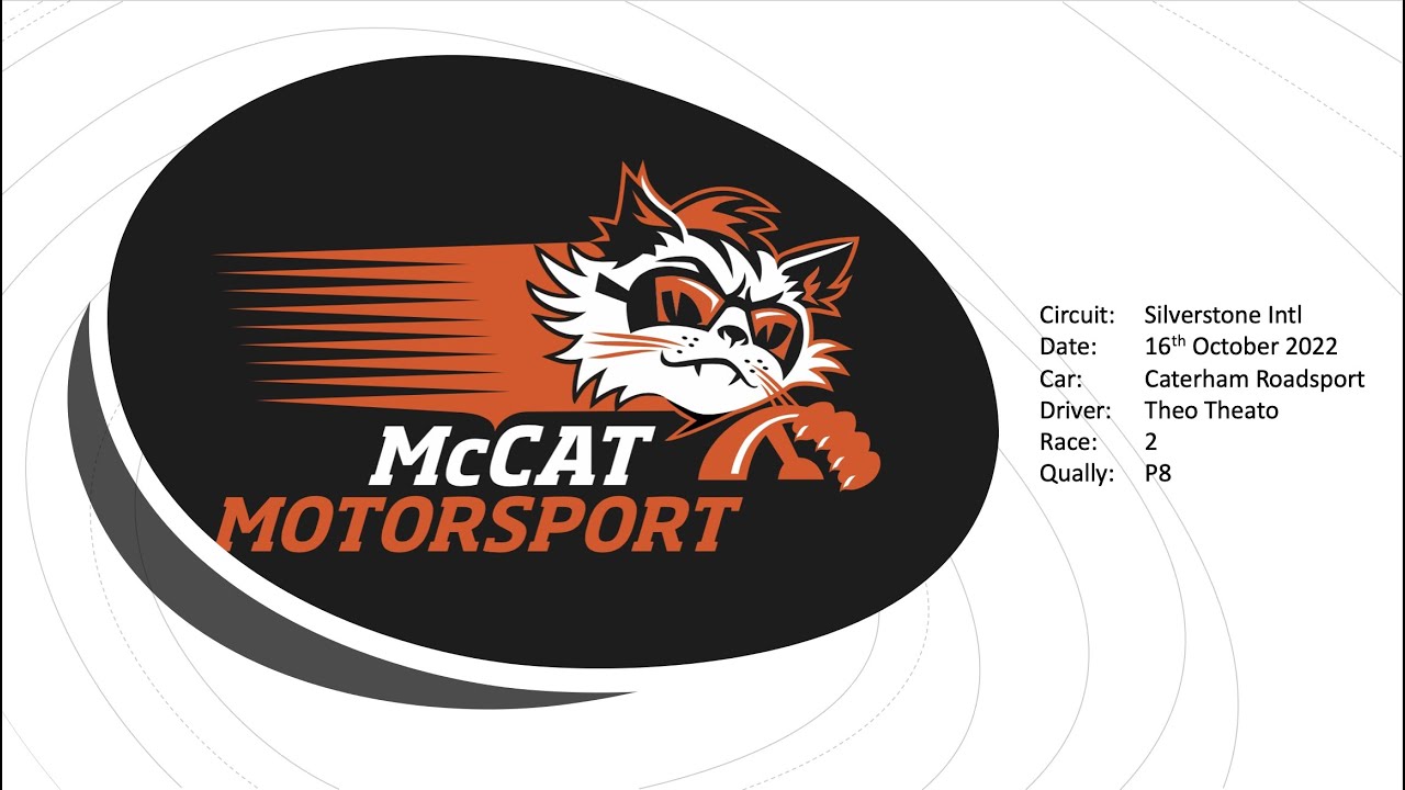 Caterham Roadsport Race 2 Silverstone Intl - 16th October 2022