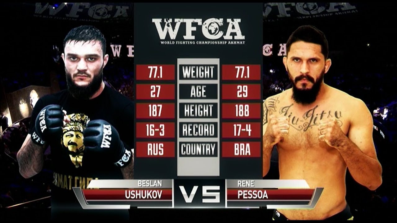 Беслан Ушуков vs. Рене Пессоа | Beslan Ushukov vs. Rene Pessoa | WFCA 53