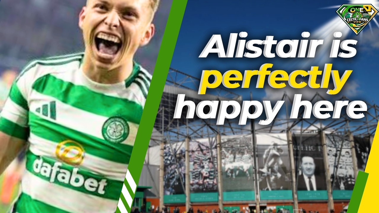 Alistair is perfectly happy here