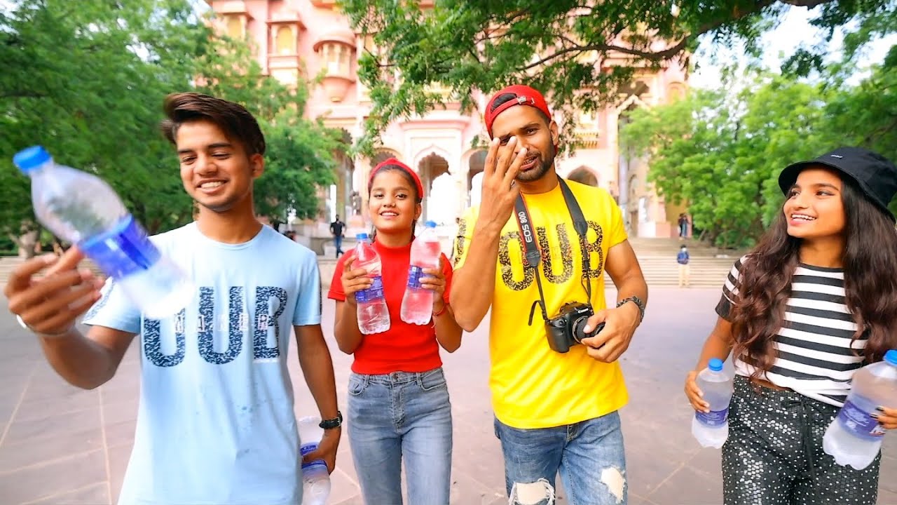 पानी की Bottle Sab Se Phle kon  बेचेगा ....? 😱🤷‍♂️Challenge Payal ishu Kunal Rahul | Mk Studio vlog
