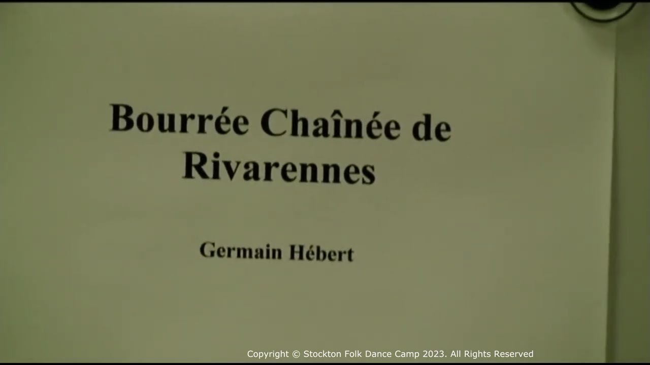 Bourrée Chaînée de Rivarennes 4