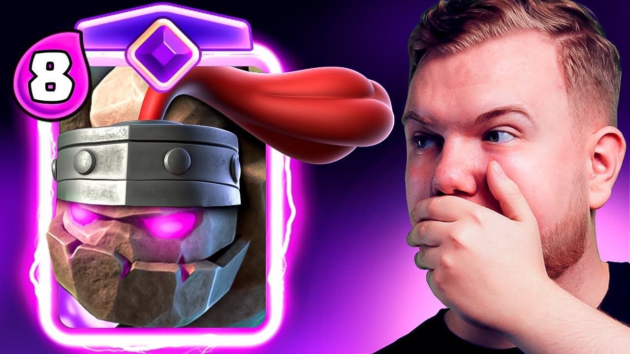 THIS NEW GOLEM DECK IS TOO BROKEN IN CLASH ROYALE.. 