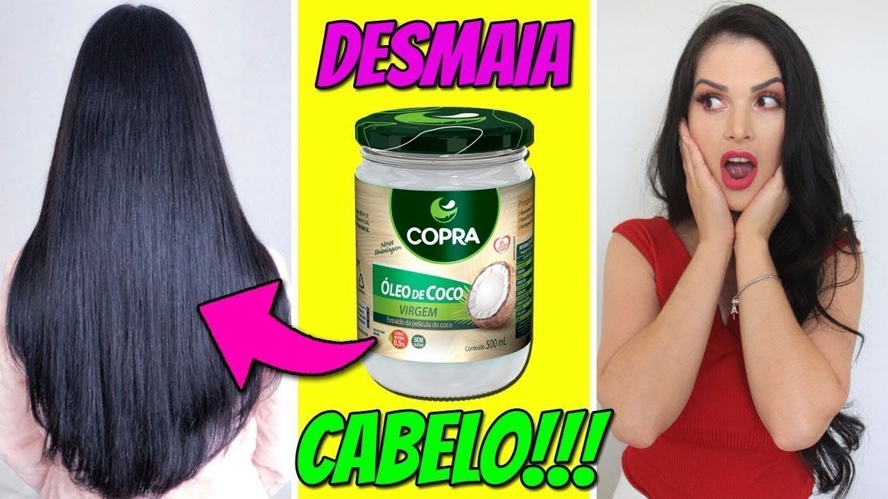 COMO USAR ÓLEO DE COCO NOS CABELOS? 10 FORMAS DIFERENTES DE COMO USAR (FORMA CORRETA) Funciona Mesmo