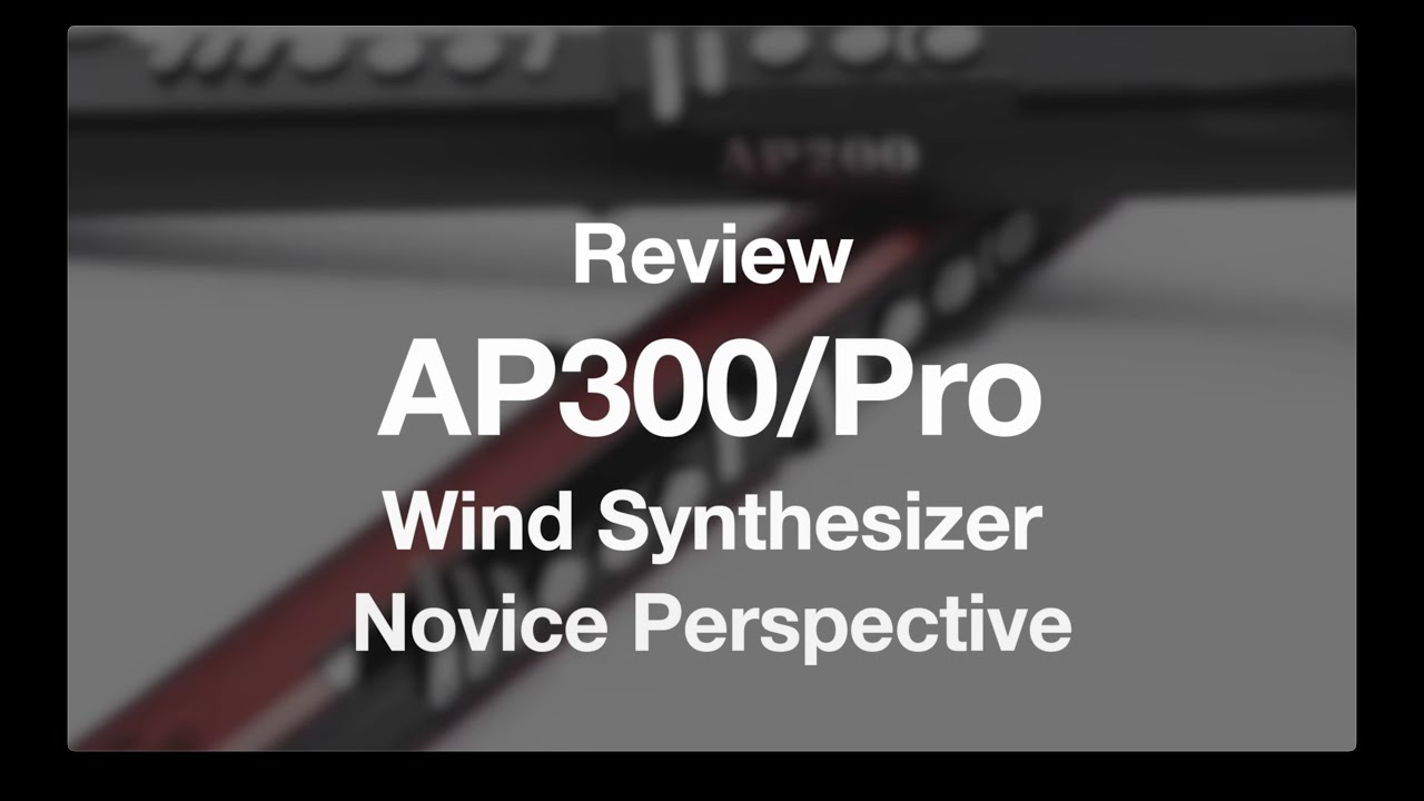 AP300 & AP300 Pro - Wind Synthesizer Review: Novice Perspective
