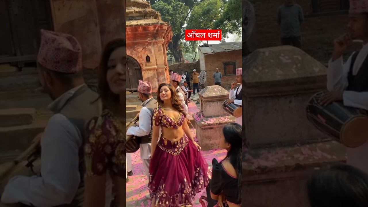 Aanchal Sharma Shooting Video❤️ #shorts #aanchalsharma