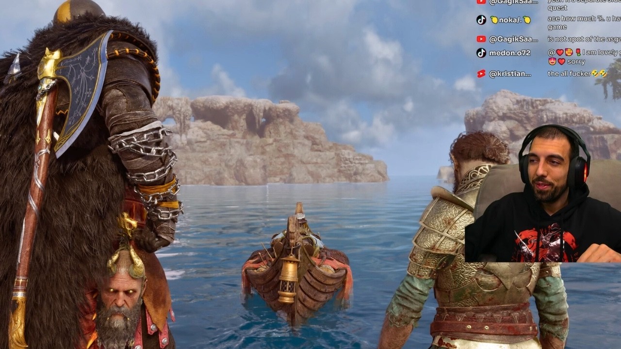 Kratos & Ace Push Their Limits on MAX DIFFICULTY in GoW Ragnarok! 🔥 (Part 12 - LIVE)