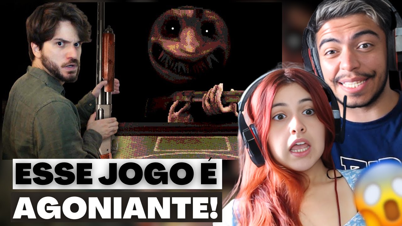 JAZZGHOST REACT O BIZARRO JOGO DA ROLETA RUSSA QUE VIROU UM SUCESSO NO YOUTUBE! - Buckshot Roulette