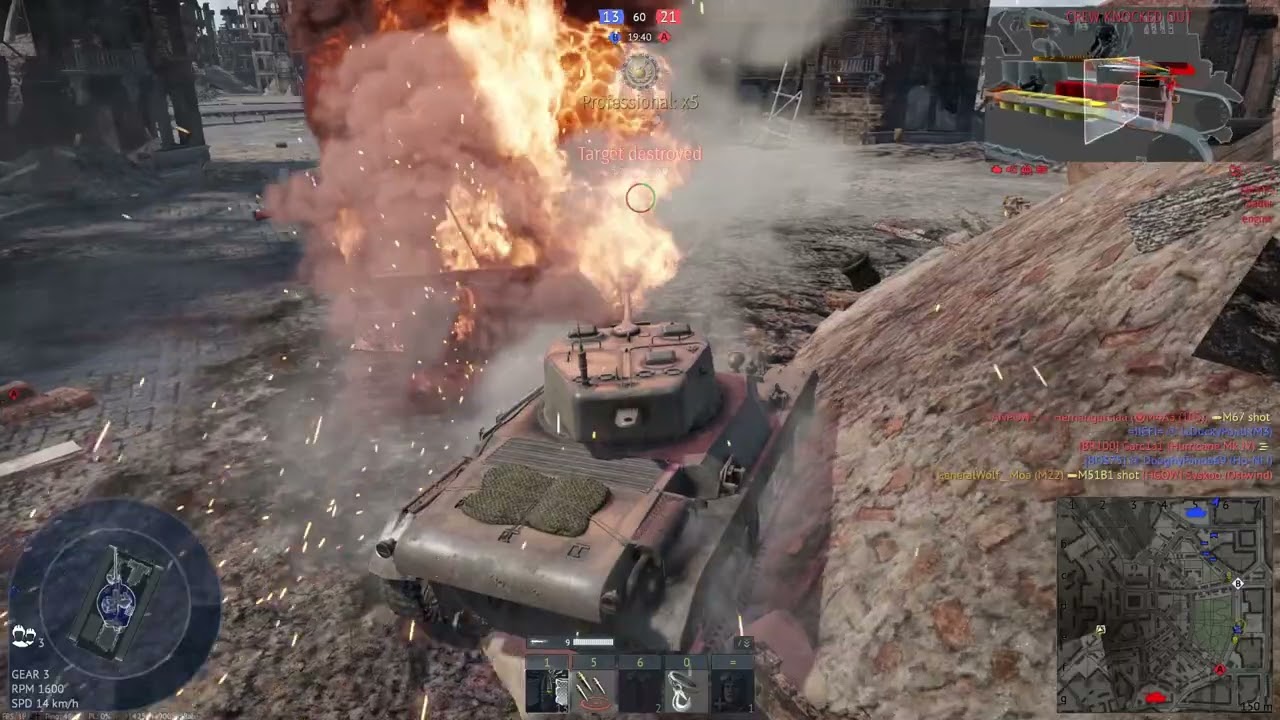 Speedy Tank Flanking with Great Bombing Run!