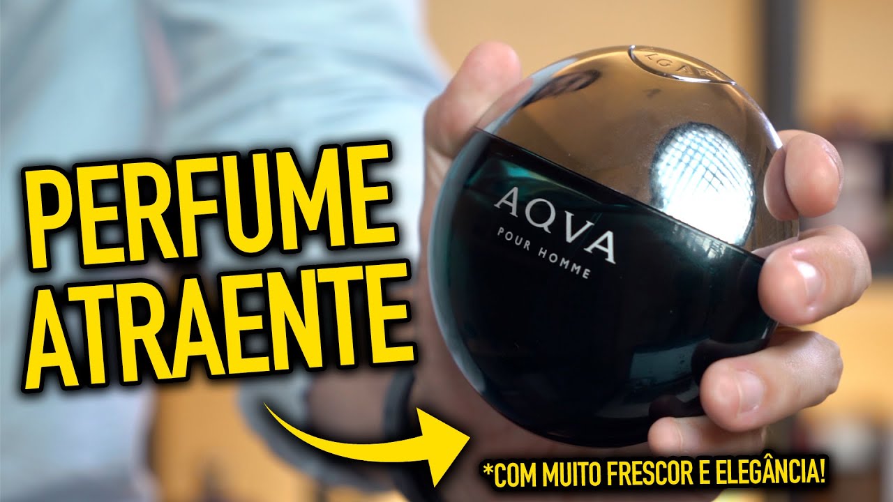 Perfume SUPER ATRAENTE COM FRESCOR E ELEGÂNCIA PERFEITOS | Bvlgari Aqva - Ideal para o CALOR!
