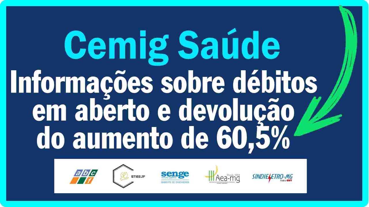 Cemig Saúde - COMPENSAÇÕES DOS DÉBITOS EM ABERTO, parcelamento e outras informações | ABCF