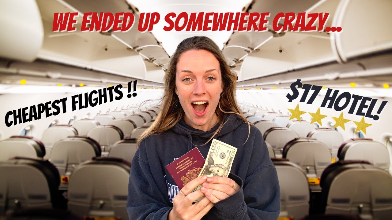 We took the CHEAPEST flight from the USA! And we did not expect to end up here.. / Taking Flight