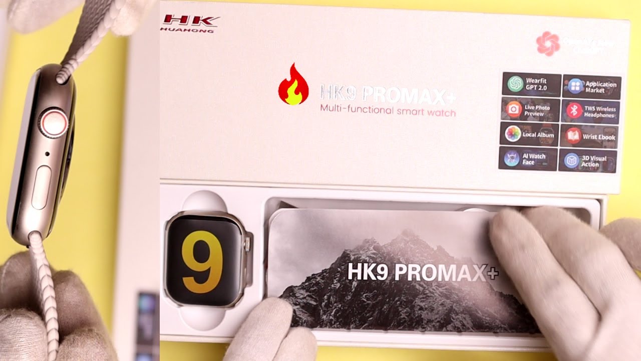 HK9 PRO MAX PLUS Unboxing