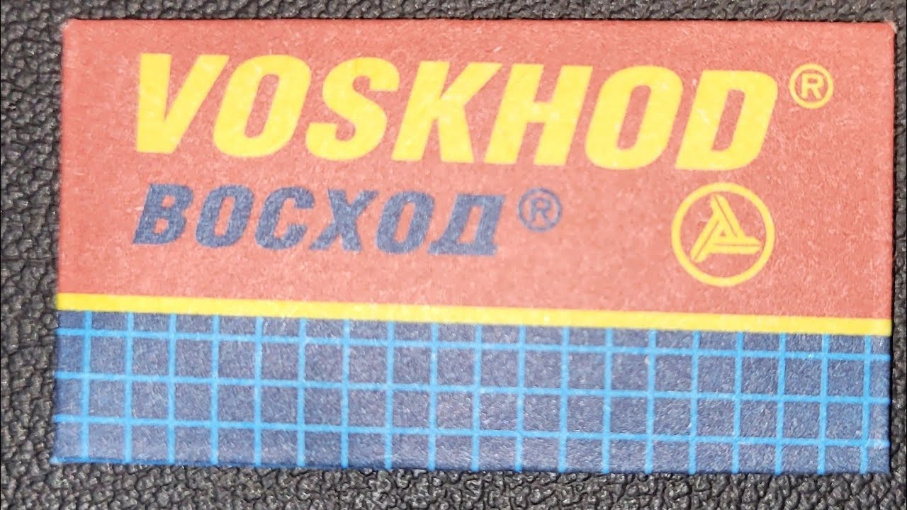 voskhod razor blade review. a newbie's perspective