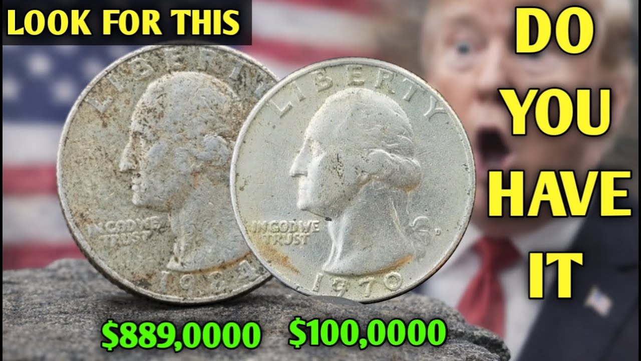 Top 2 Coins Worth Money 💰 1984 Washington Quarter & 1970 Washington Quarter