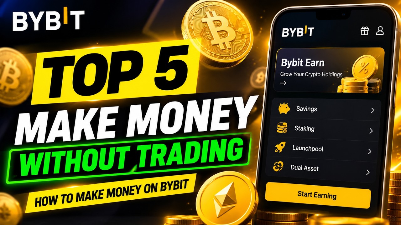 Top 5 Ways to Make Money on Bybit Without Trading. How to make money on Bybit