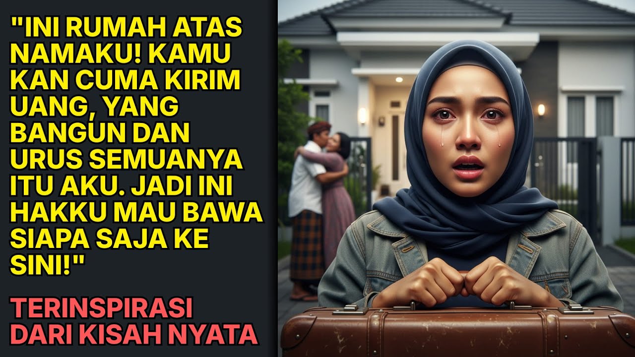 Istri Kerja Jadi TKW Demi Bangun Rumah di Kampung, Pulang-pulang RUMAH DIHUNI Oleh Selingkuhan!