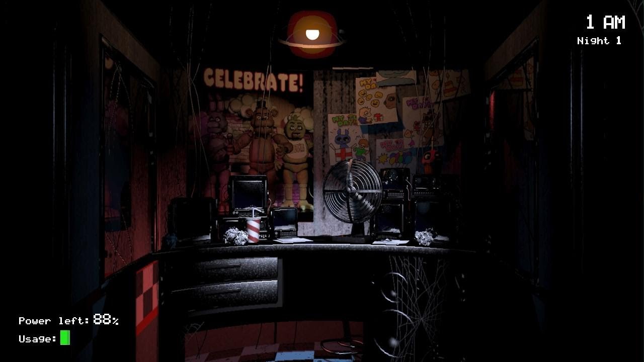 My first playing fnaf..