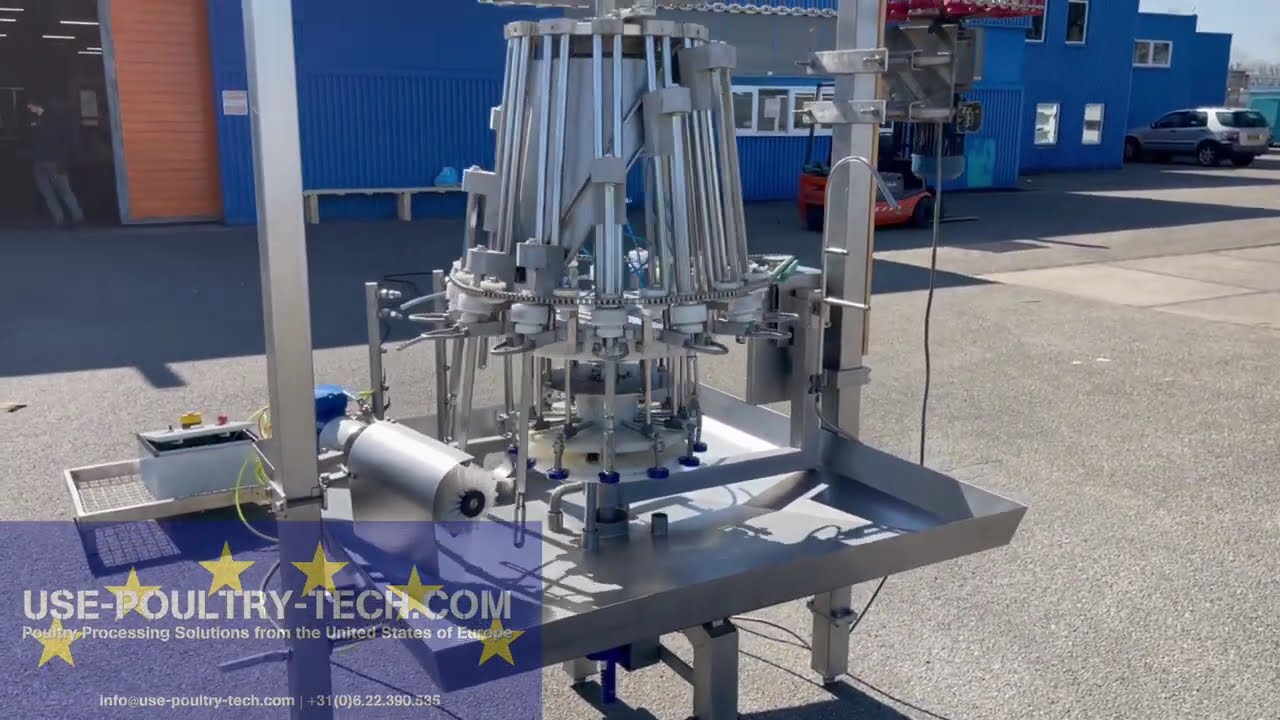 Systemate Cropper 8inch for evisceration lines