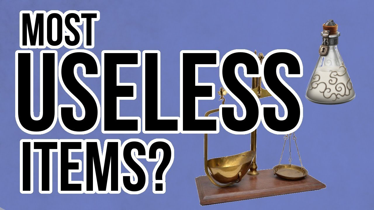 Most Useless Items in D&D
