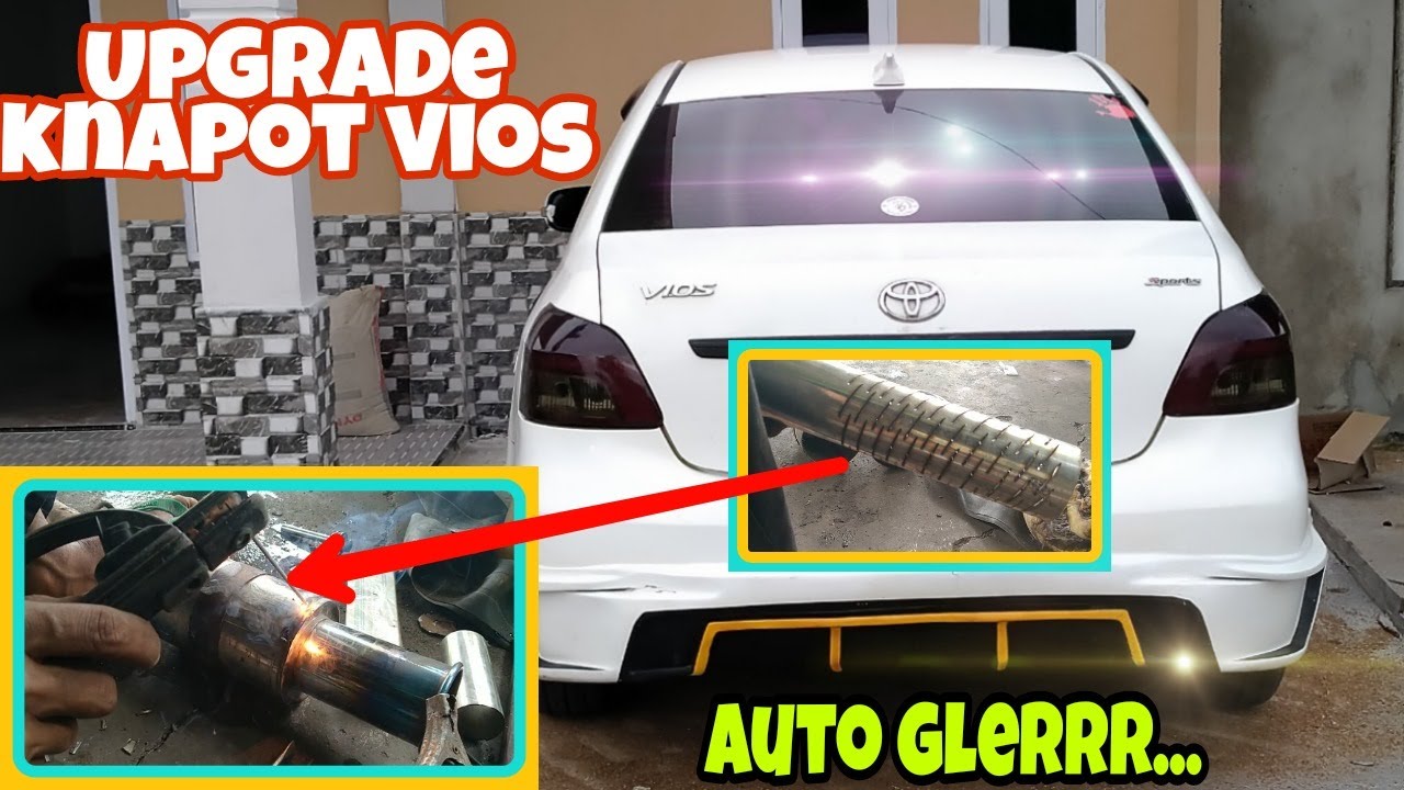 CARA membuat knalpot racing mobil Ngebass dan EMPUK