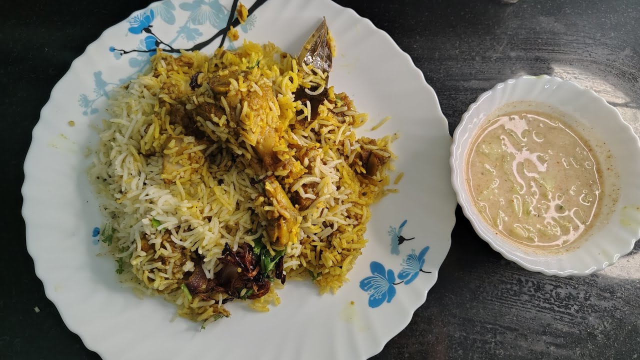 Chicken biryani recipe 😋 Perfectly cooked rice and juicy chicken😊