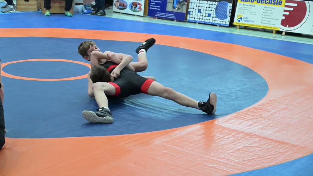 U14 Abramek vs Säufferer 38kg. Eugen-Roller-Gedächtnisturnier 2025 Griech.-Röm. Ringen/Wrestling