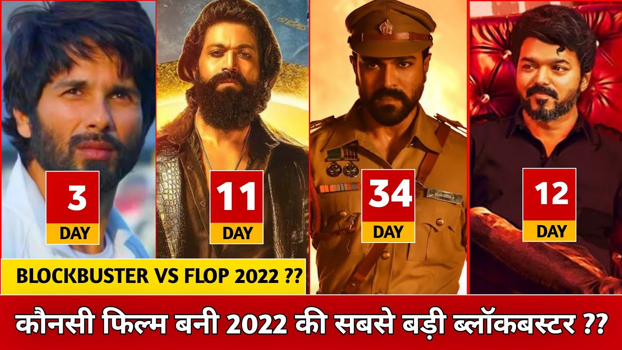 KGF Chapter 2 Box Office Collection, Jersey Box Office Collection, RRR Collection, Beast Full Movie