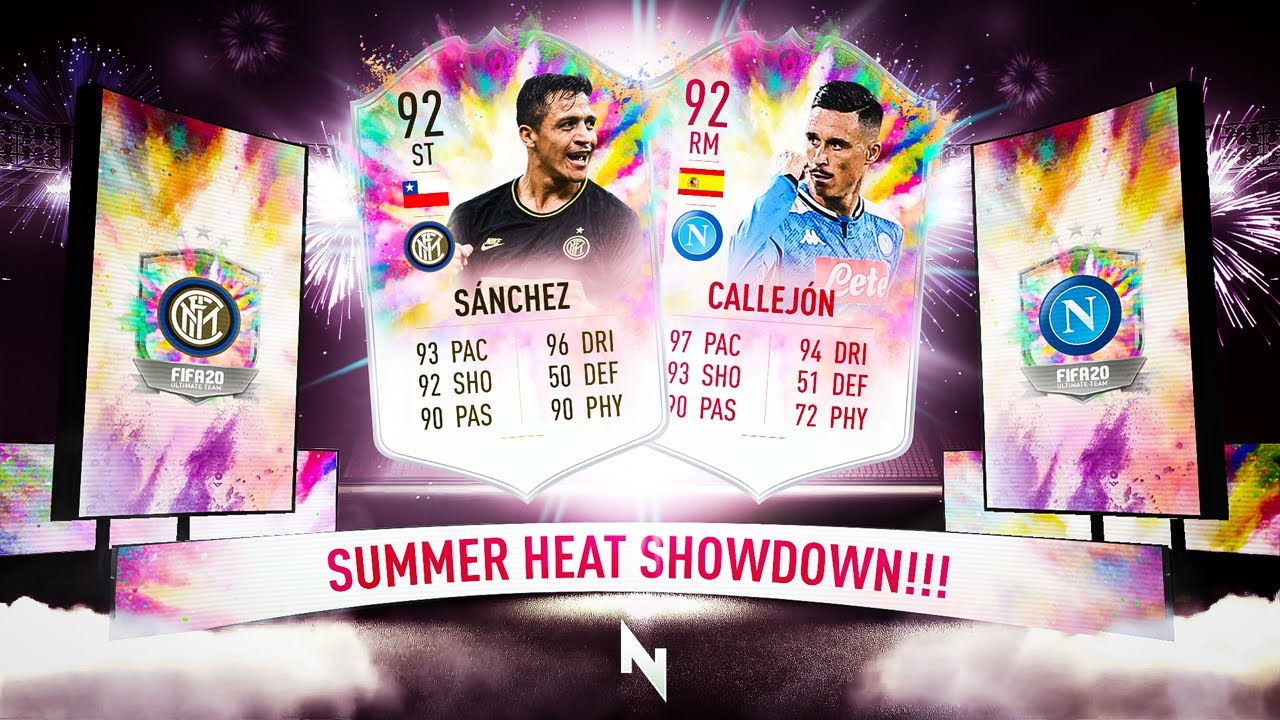 INSANE 92 SUMMER HEAT SANCHEZ & 92 SUMMER HEAT CALLEJON SBC! - FIFA 20 Ultimate Team