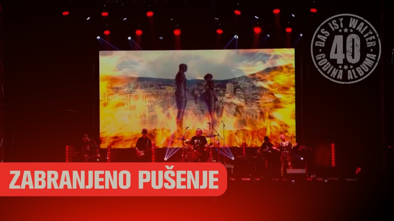 Zabranjeno pušenje - Boško i Admira @ Live in Skenderija 2024 | 40 godina albuma “Das ist Walter”