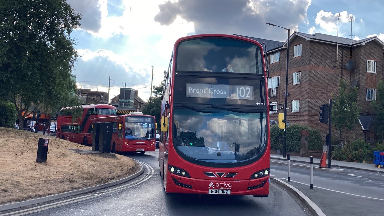 London Buses at Edmonton Green 1/8/22