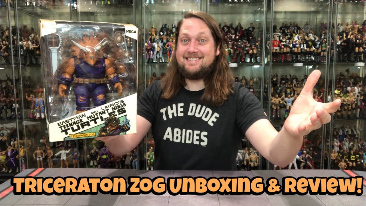 Triceraton Zog NECA Mirage Unboxing & Review!