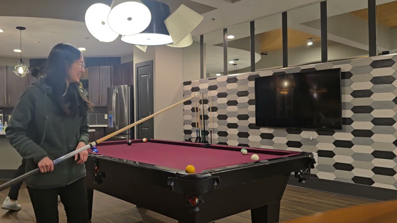 8 Ball Game with my friend 