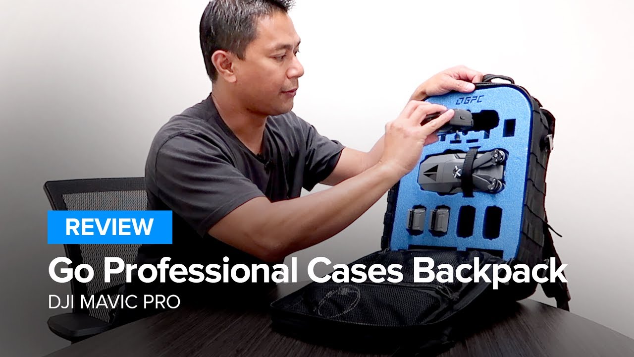 DJI Mavic Pro - Go Professional Cases backpack review